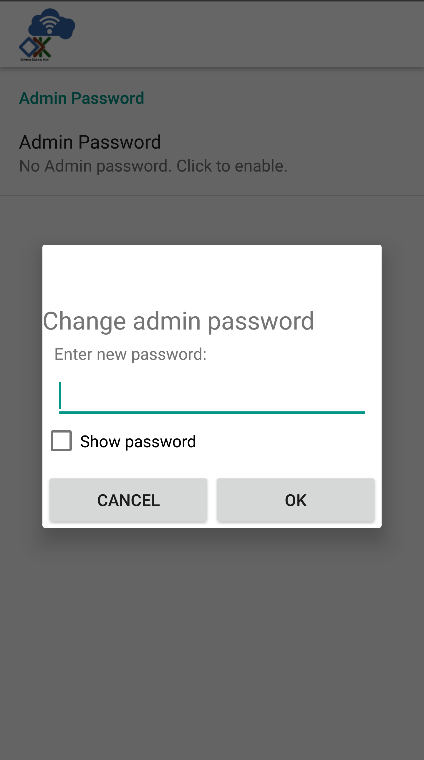 Services Admin Password Prompt