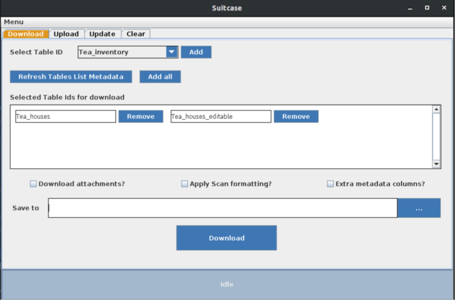 Scan formatting option in Suitcase