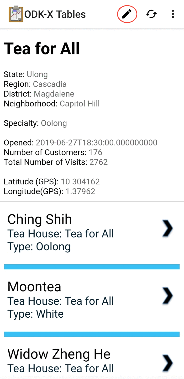 Tea Houses Launch Survey